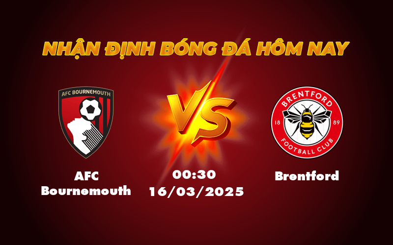 Nhận định soi kèo AFC Bournemouth vs Brentford Cuộc chiến ngang tài tại Ngoại hạng Anh 1 afc bournemouth brentford 16 03 ngoai hang anh