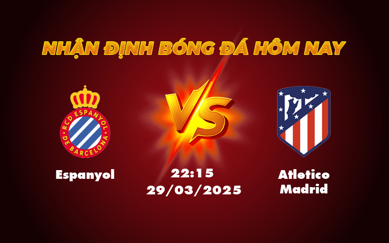 Soi kèo Espanyol vs Atletico Madrid Hấp dẫn tại La Liga với bất ngờ chờ đón 1 espanyol atletico madrid 29 03 la liga