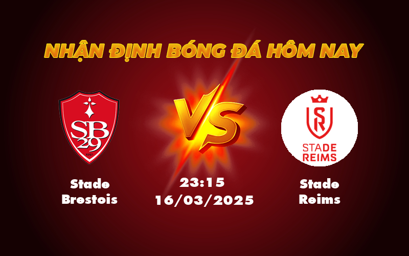 Nhận định soi kèo Stade Brestois vs Stade Reims Cuộc chiến cân tài tại Ligue 1 1 stade brestois stade reims 16 03 ligue 1