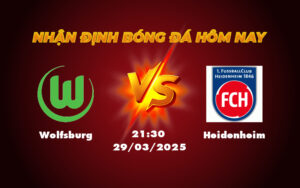 wolfsburg heidenheim 29 03 bundesliga