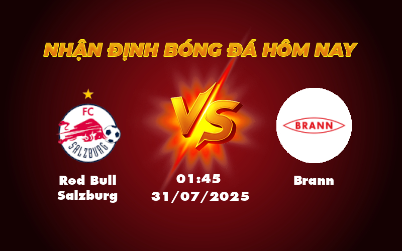 Red Bull Salzburg vs Brann Thách thức lớn cho đội khách 1 red bull salzburg brann 31 07 c1