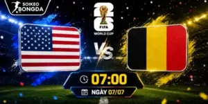 Tỷ Lệ Kèo Mỹ Vs Bỉ – Vòng Loại Trực Tiếp World Cup 07h00 07/07/2026